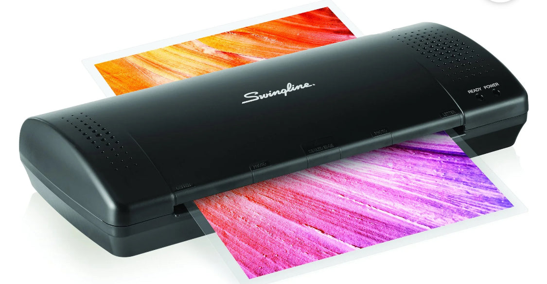Swingline Inspire™ Plus 9” Thermal Pouch Laminator - Black