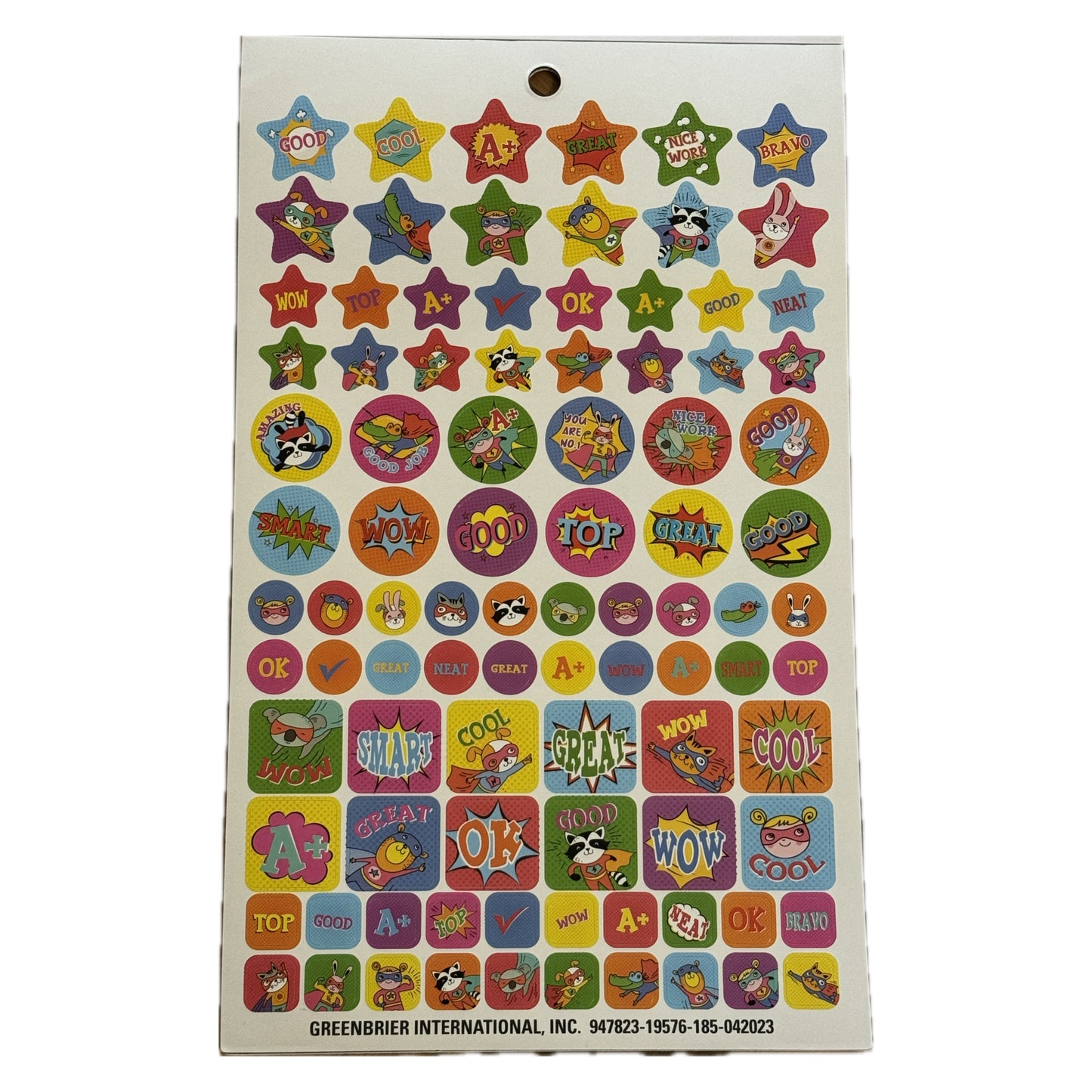 Sticker Book. 230 ct.