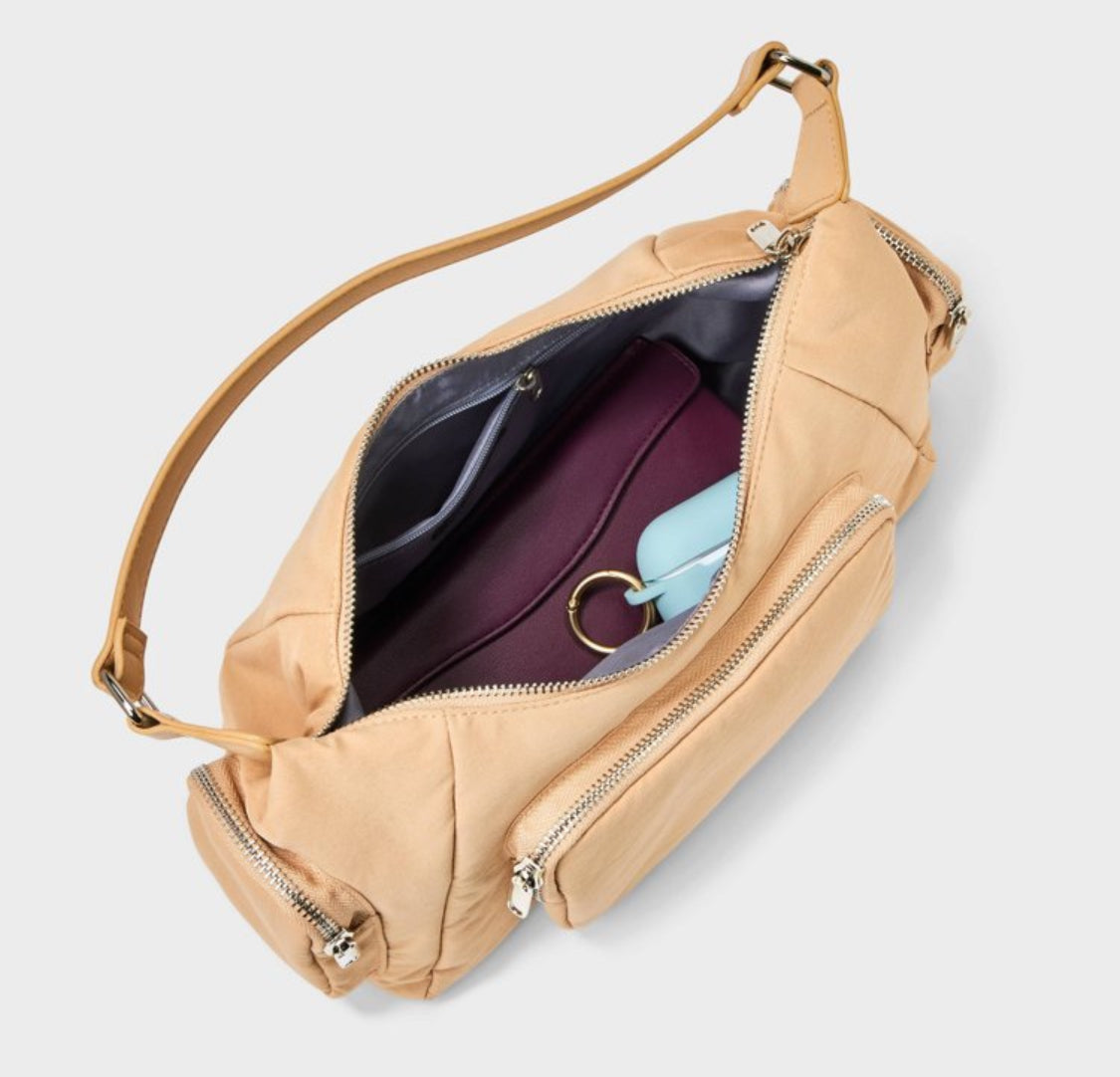 Wild Fable Utility
Shoulder Handbag- Tan