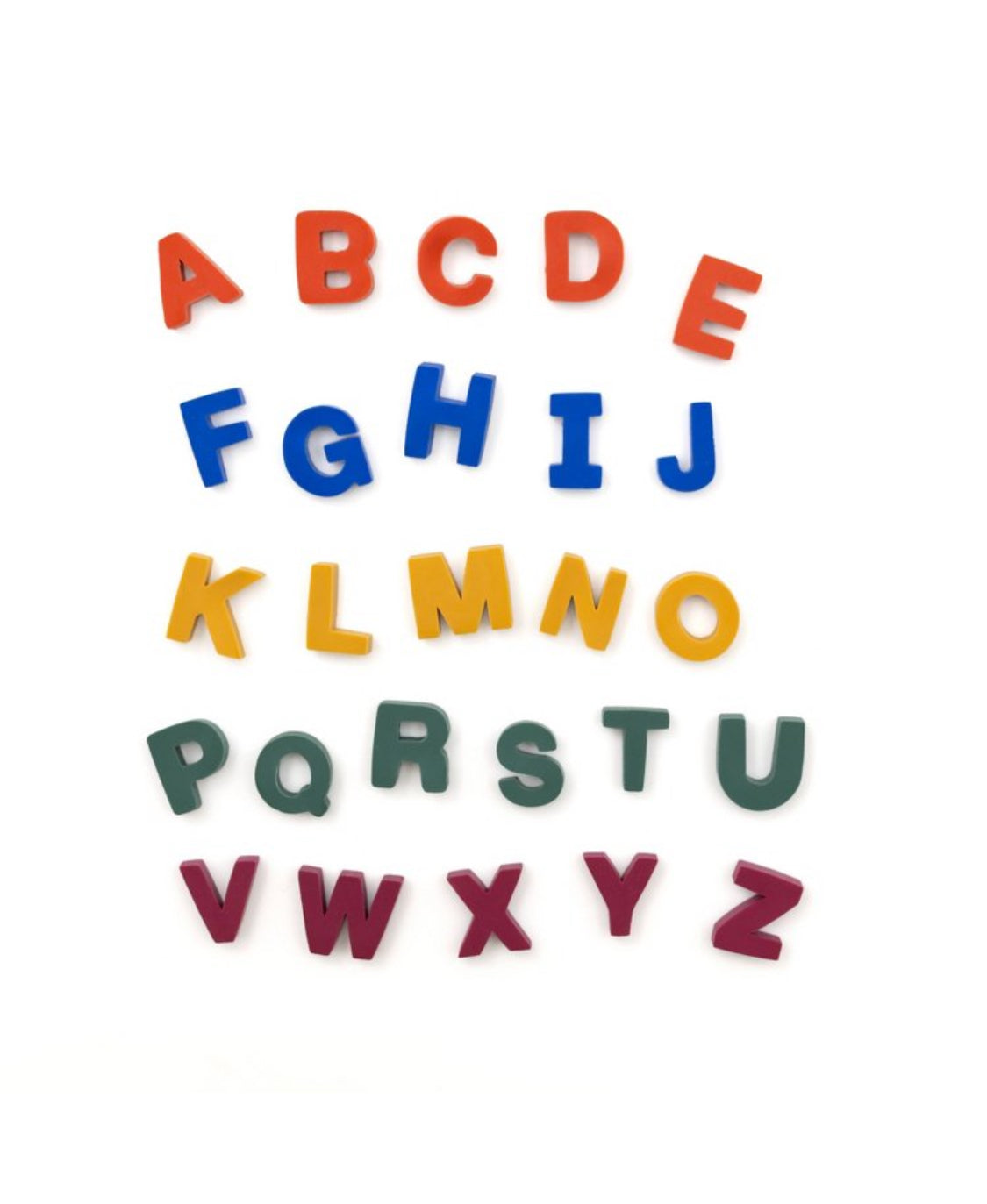 Mini Reward Erasers - Letters. 60 ct