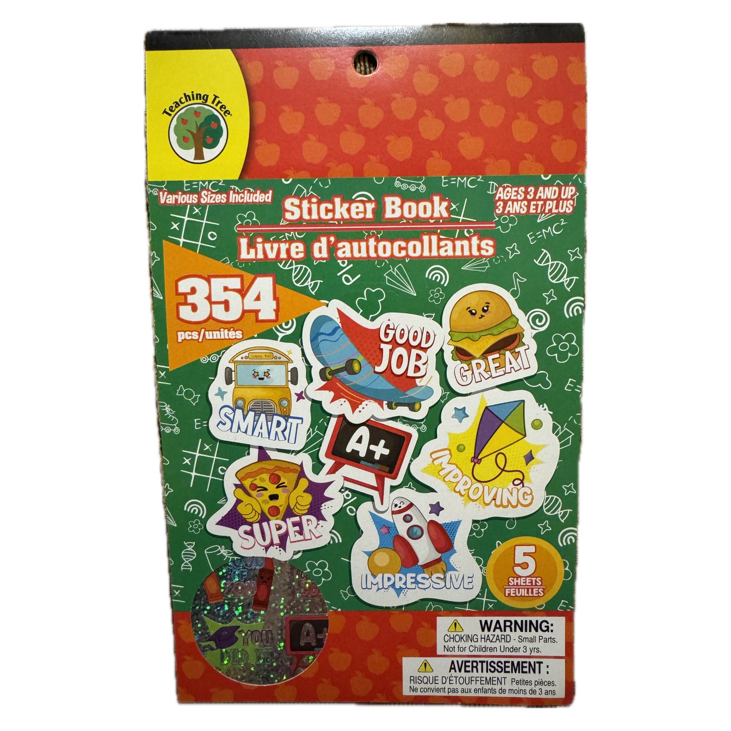 Sticker Book. 354 ct
