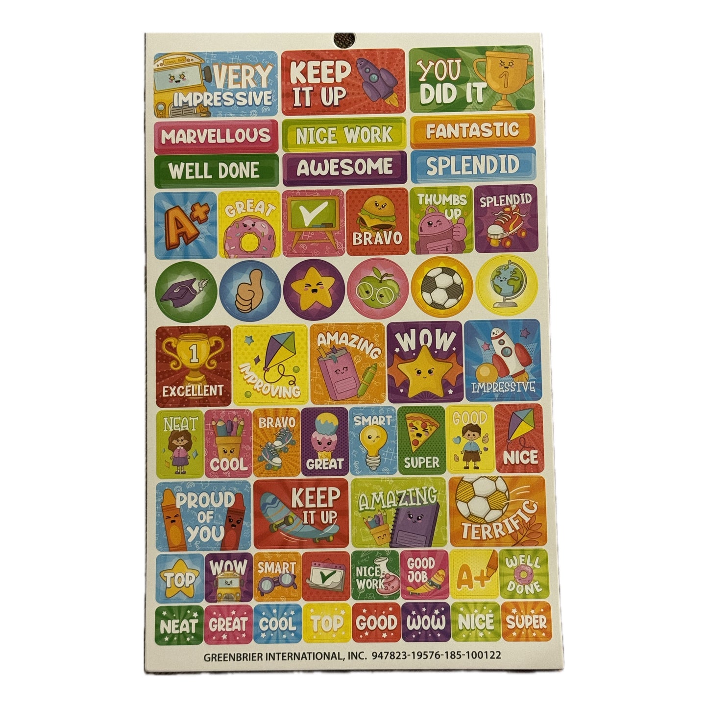 Sticker Book. 354 ct