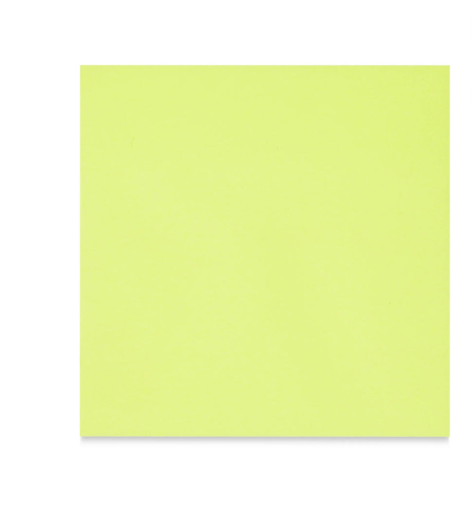 Sustainable Square Shaped Sticky Notes. 100 Sheets.