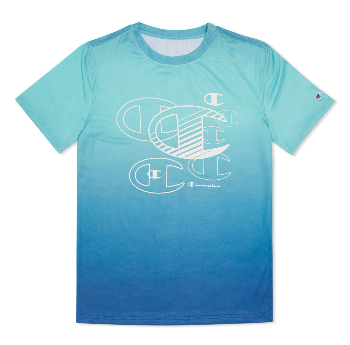 Champion Boys Everyday Active Tee - Blue Ombré