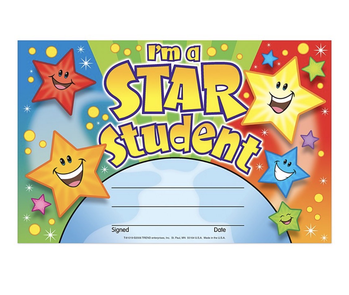I'm a Star Student Awards. 30 ct