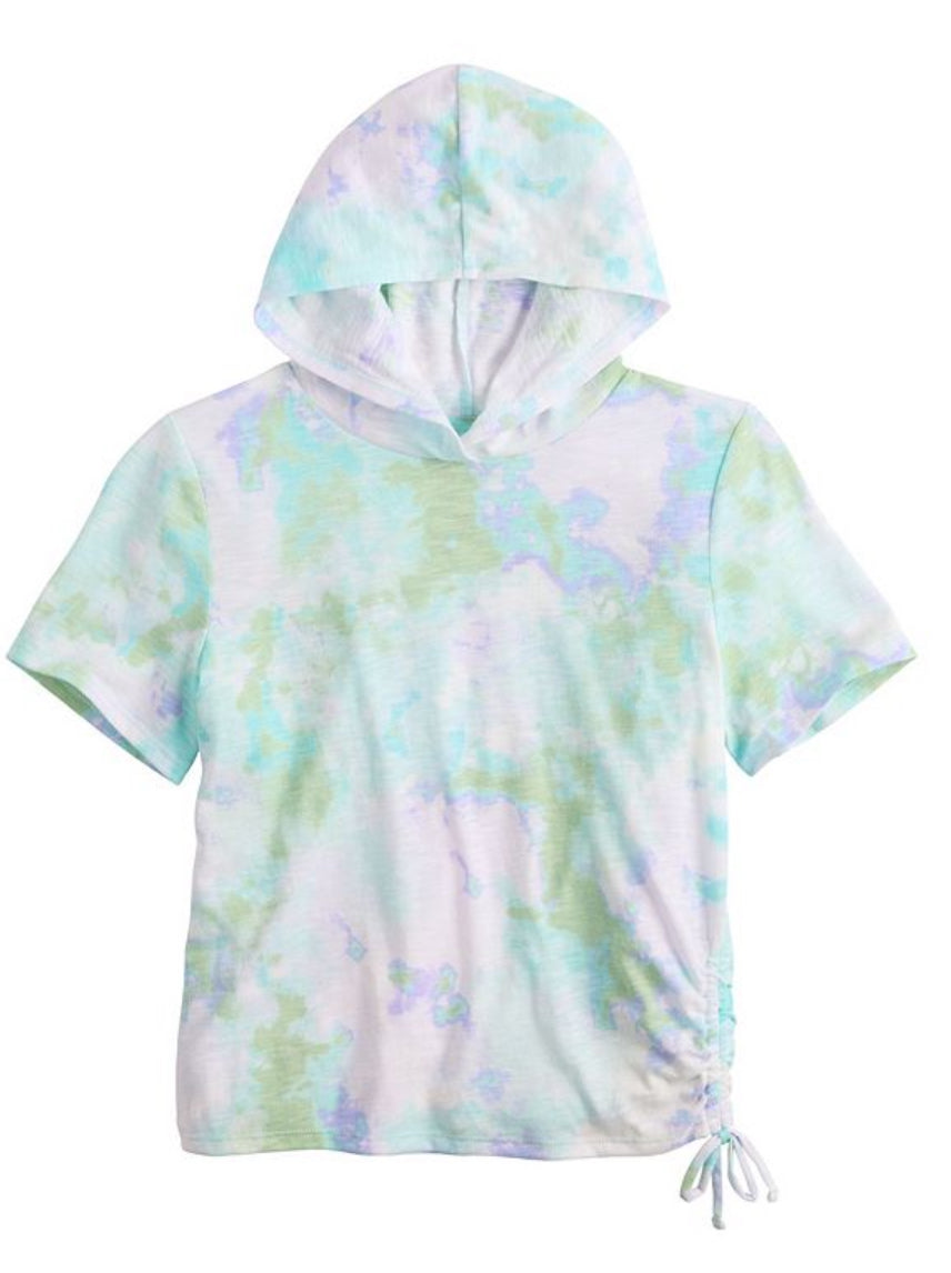 Girls SO Hooded Crinch Tee. L(10/12)