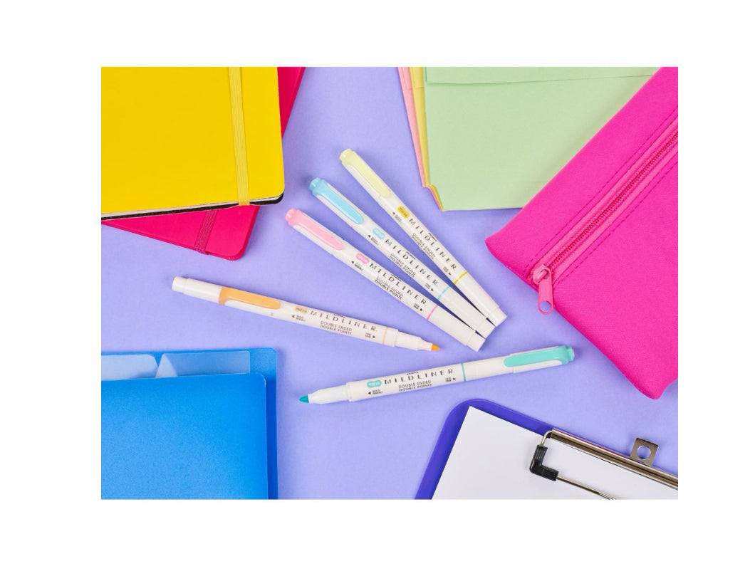Mildliner Double Ended
Creative Markers. Assorted 18 pk.