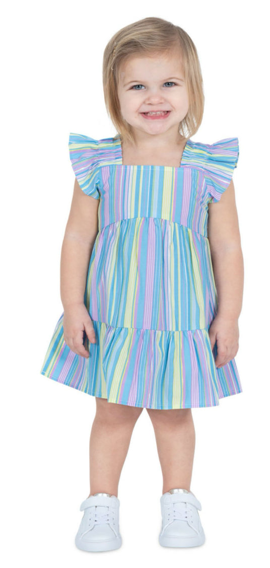 Summer Woven Dress with match Bloomers. 2 pieces. 18M