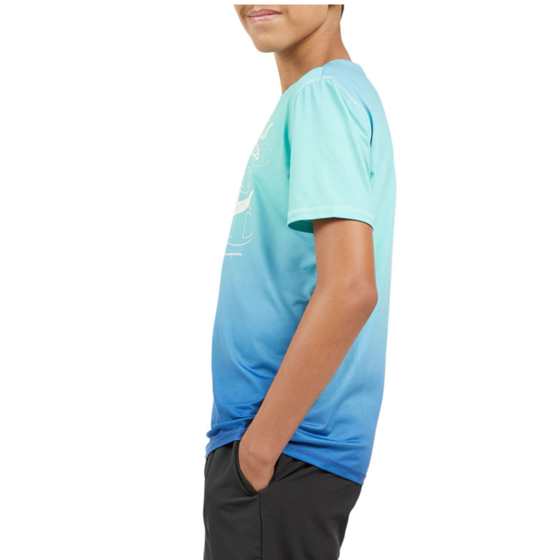 Champion Boys Everyday Active Tee - Blue Ombré