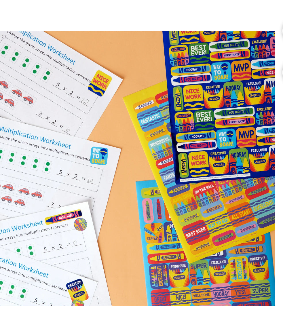 Jumbo Sticker Book. 1200+ Stickers.