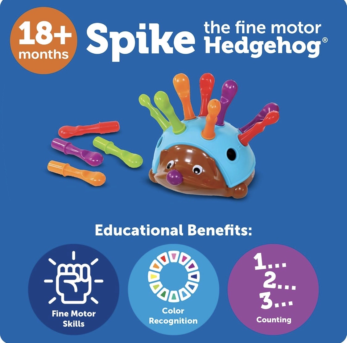 LR Spike The Fine Motor Hedgehog Playset
