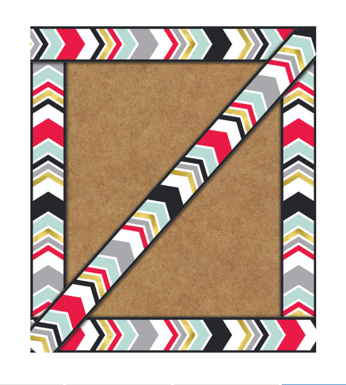 Follow Your Path Straight Bulletin Board Borders. 12 ct