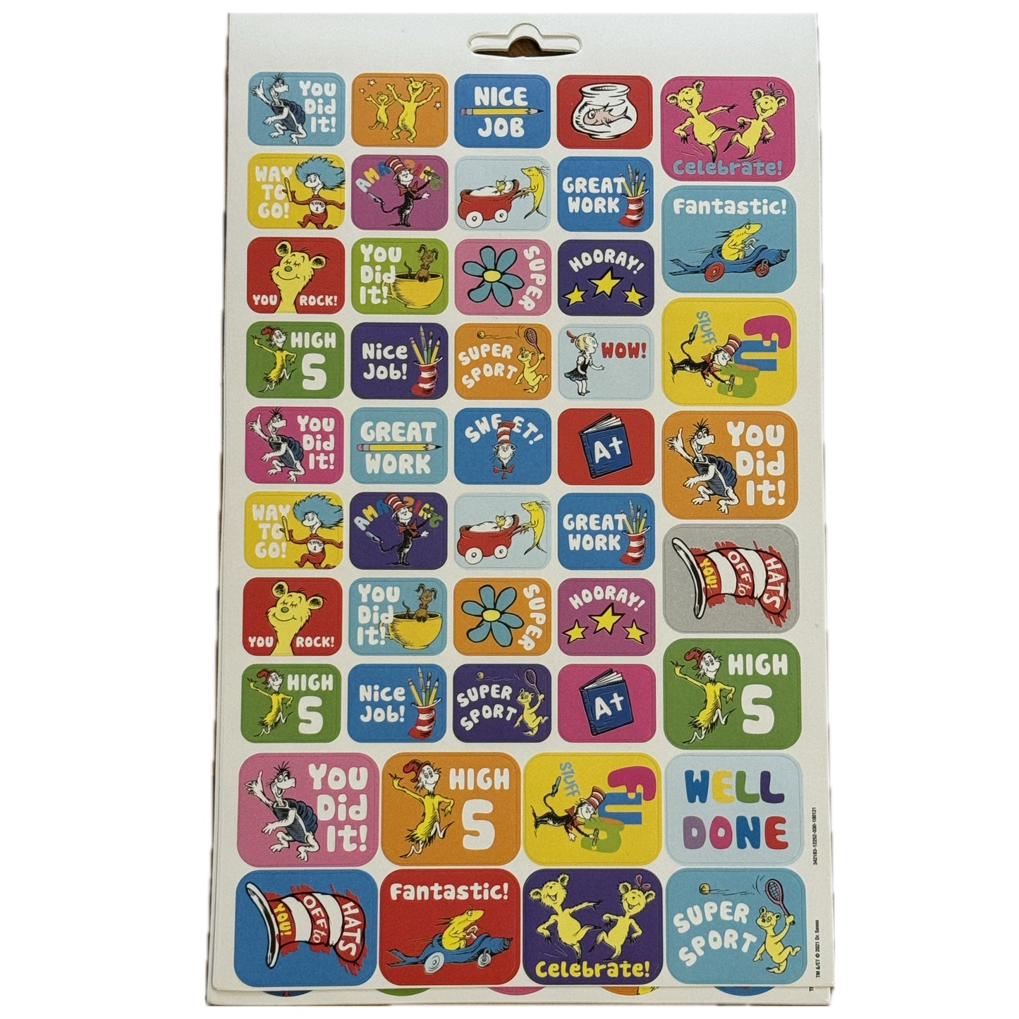 Dr. Seuss Sticker Book. 400 ct