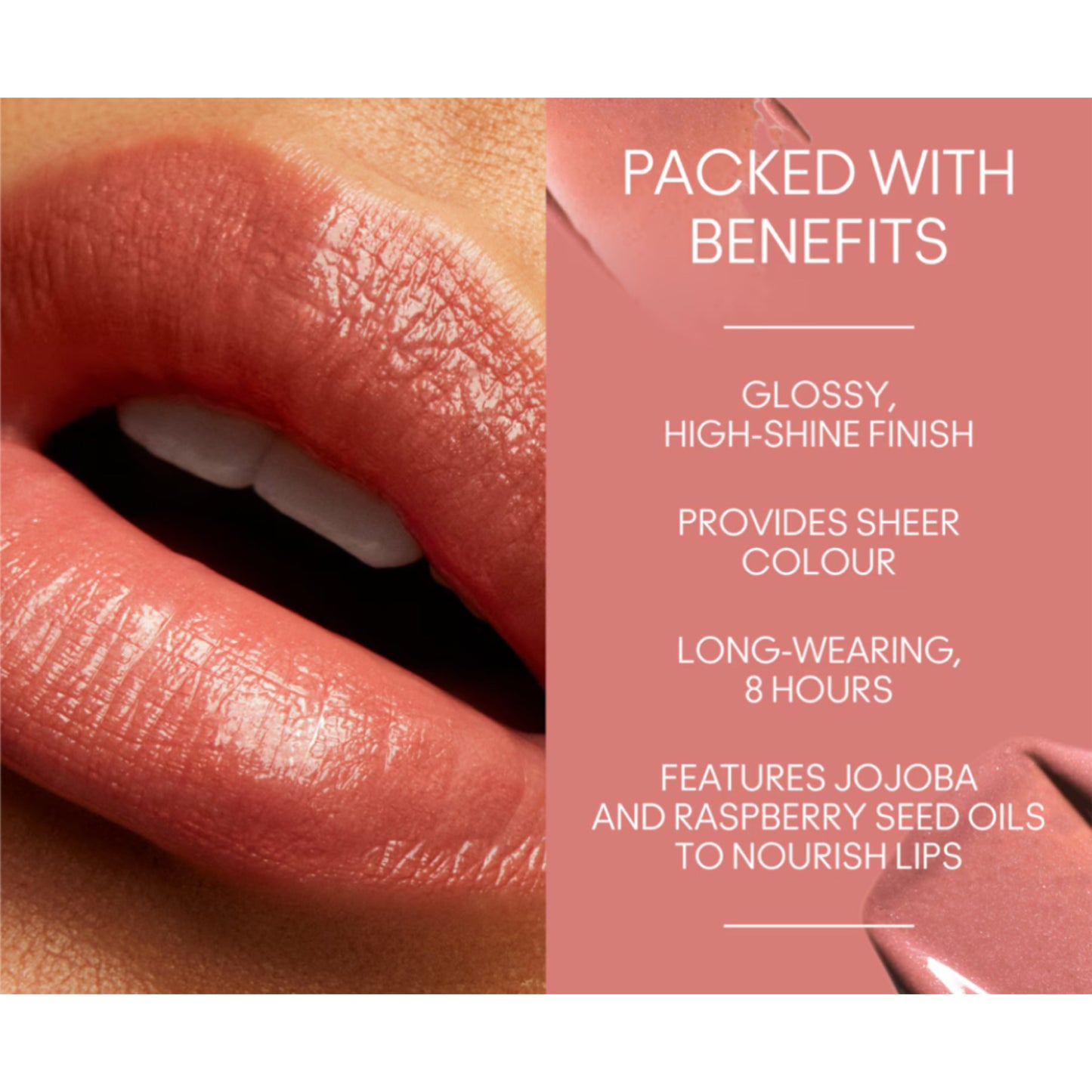 MAC LUSTREGLASS SHEER-SHINE LIPSTICK - Cockney