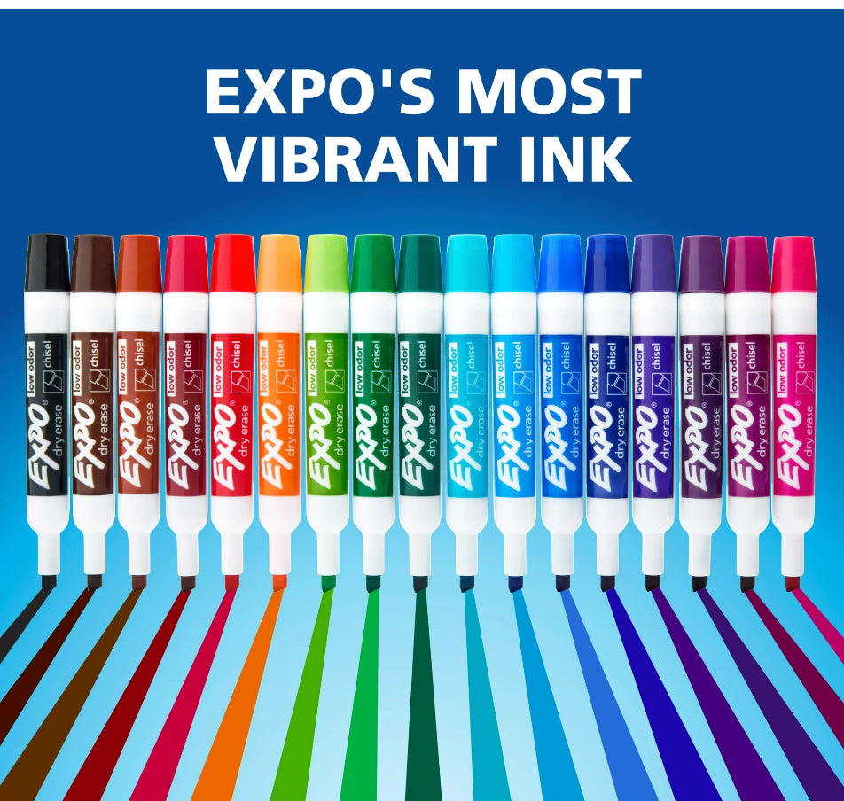 EXPO Dry Erase Markers. 16 ct