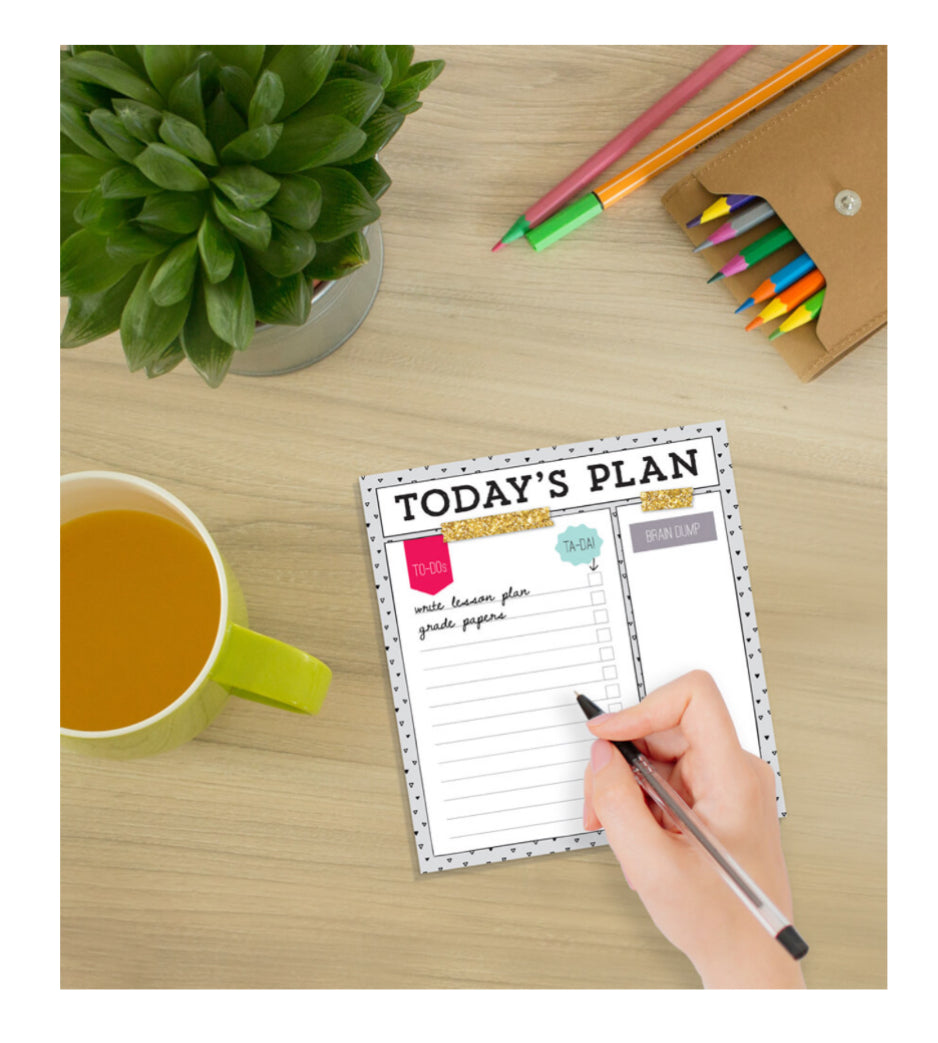 Today's Plan Notepad