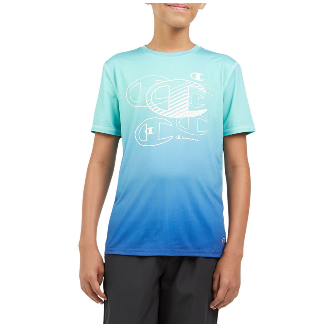 Champion Boys Everyday Active Tee - Blue Ombré