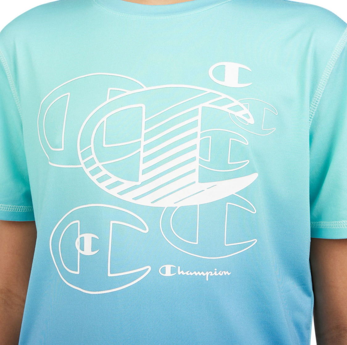 Champion Boys Everyday Active Tee - Blue Ombré