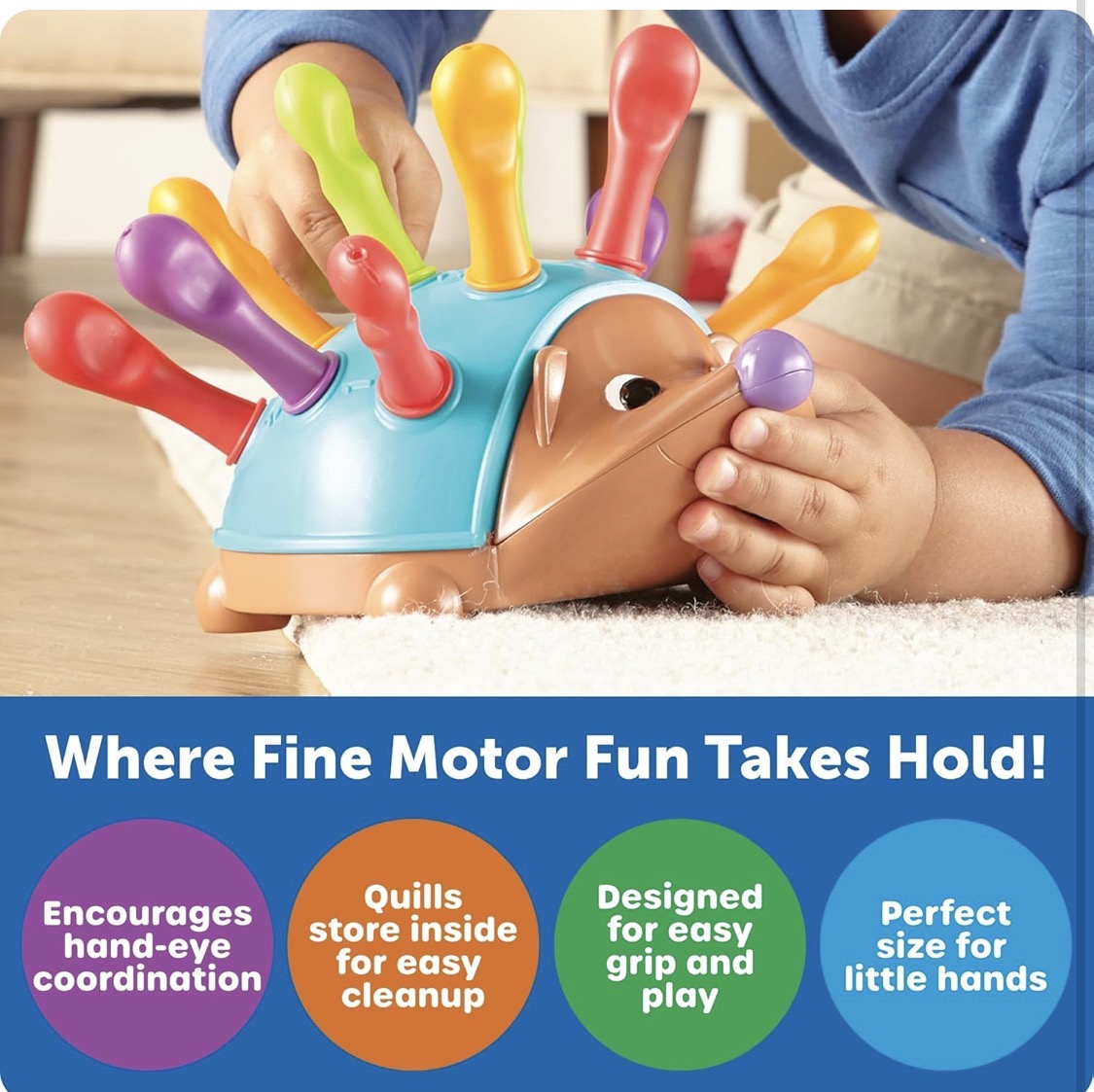 LR Spike The Fine Motor Hedgehog Playset