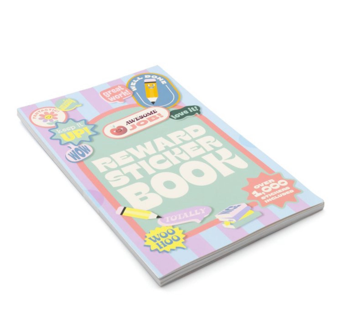 Reward Sticker Book. Over 1000 Stickers Included.
