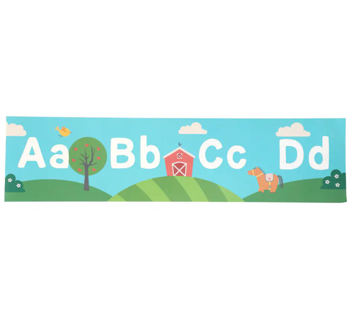Teaching Tree Broad Alphabet Border