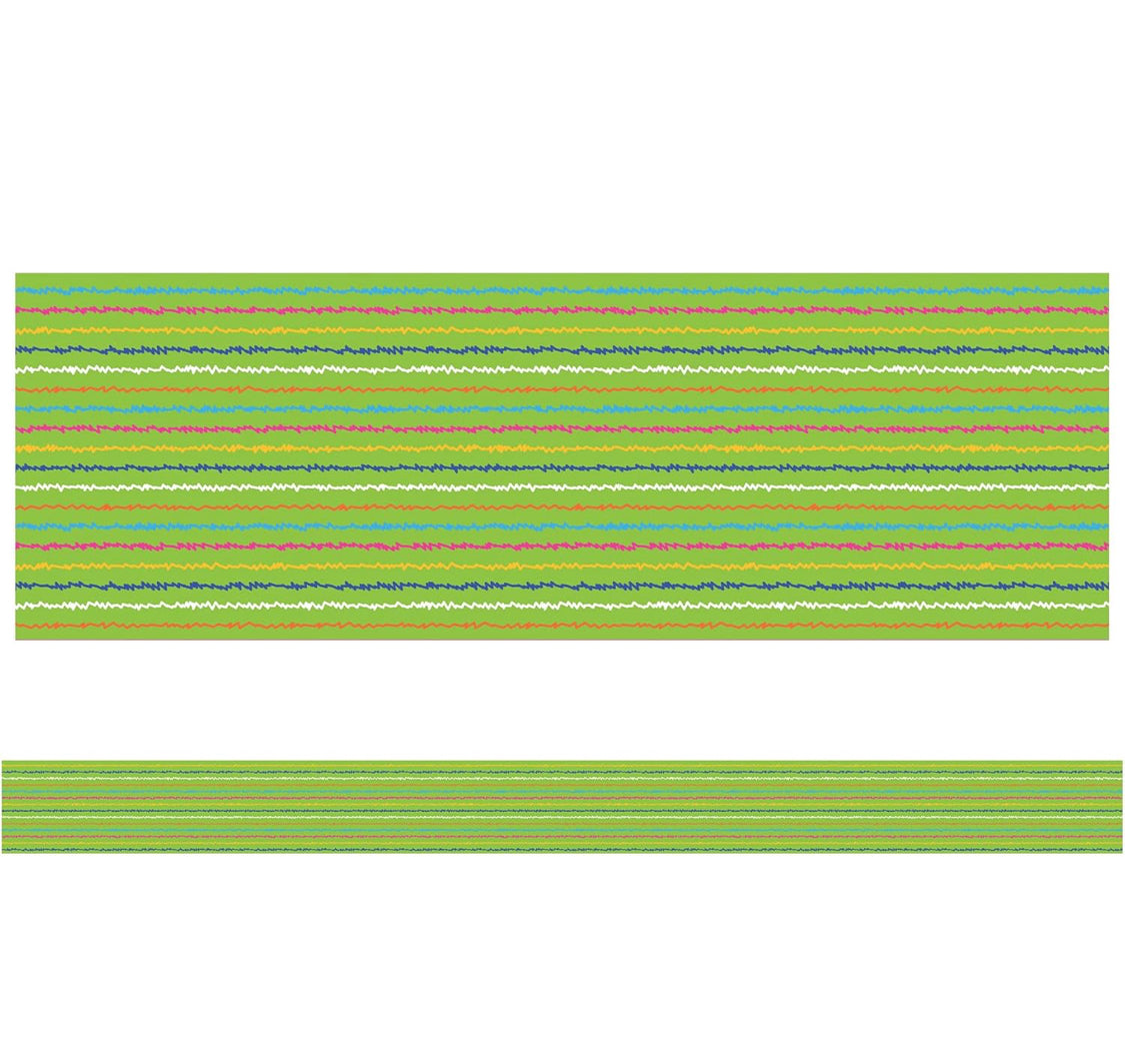Doodle Stripes Straight Borders