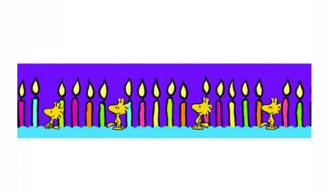 Peanuts Birthday Borders