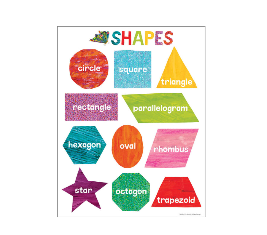 World of Eric Carle Shapes Chart