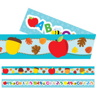 Back to School/Fall 2-sided Straight Borders
