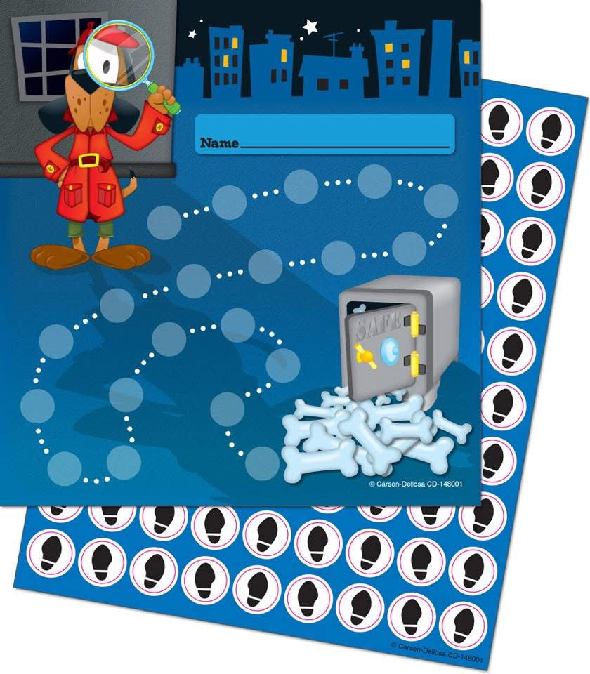 Super Sleuths Mini Incentive Charts