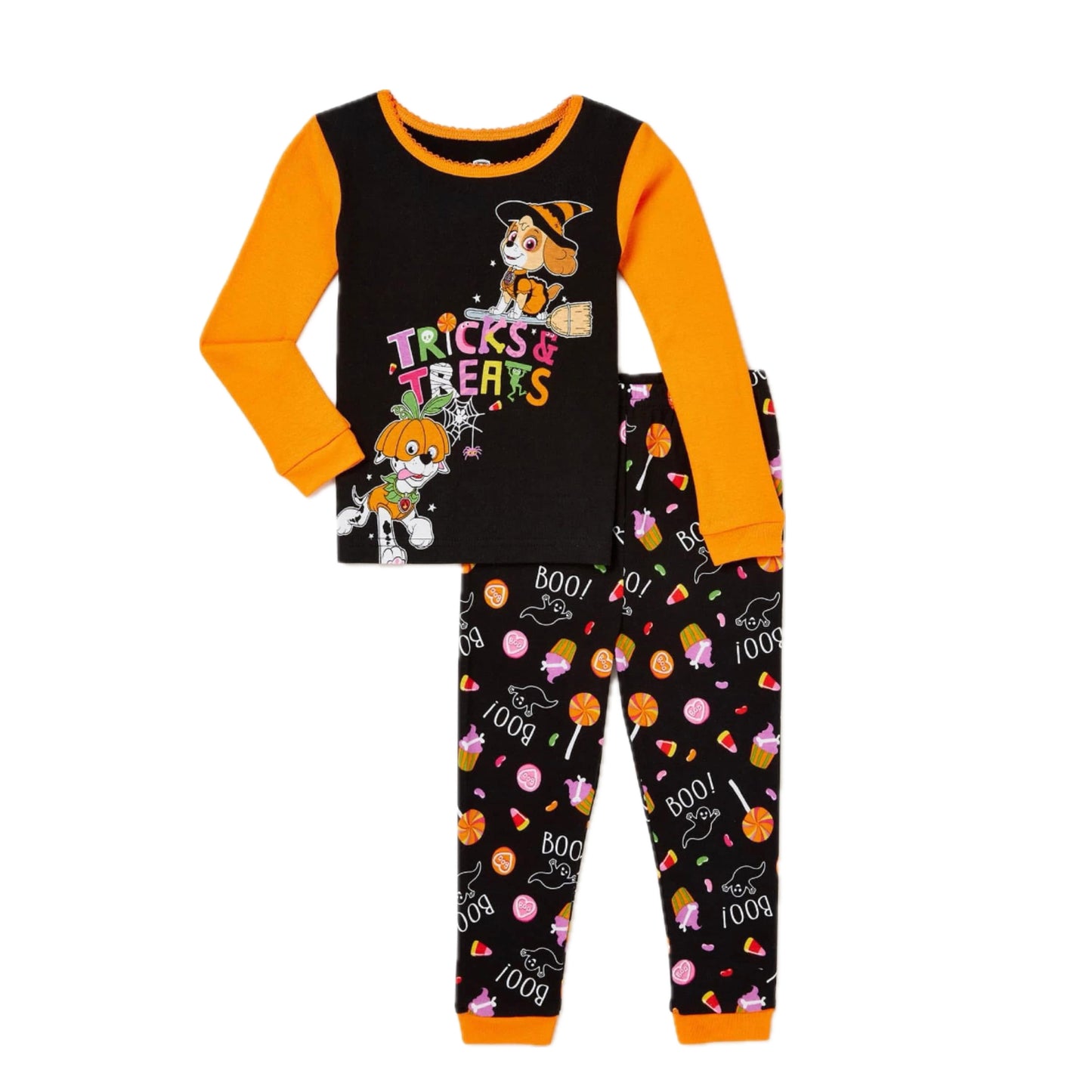Toddler Girl Halloween Pajamas. 12M