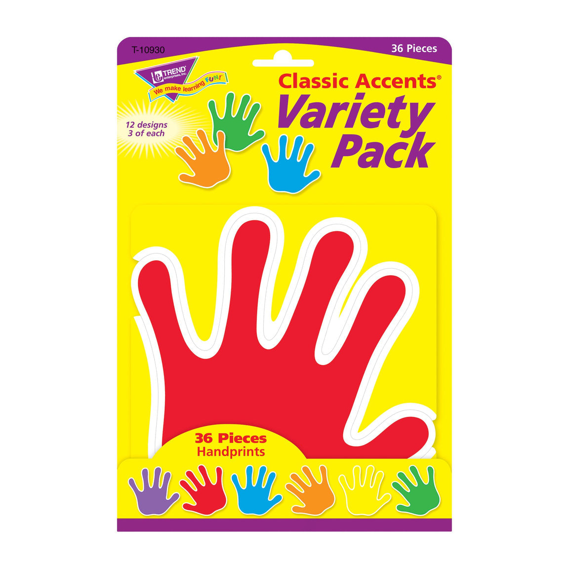 Handprints Classic Accents® Variety Pack