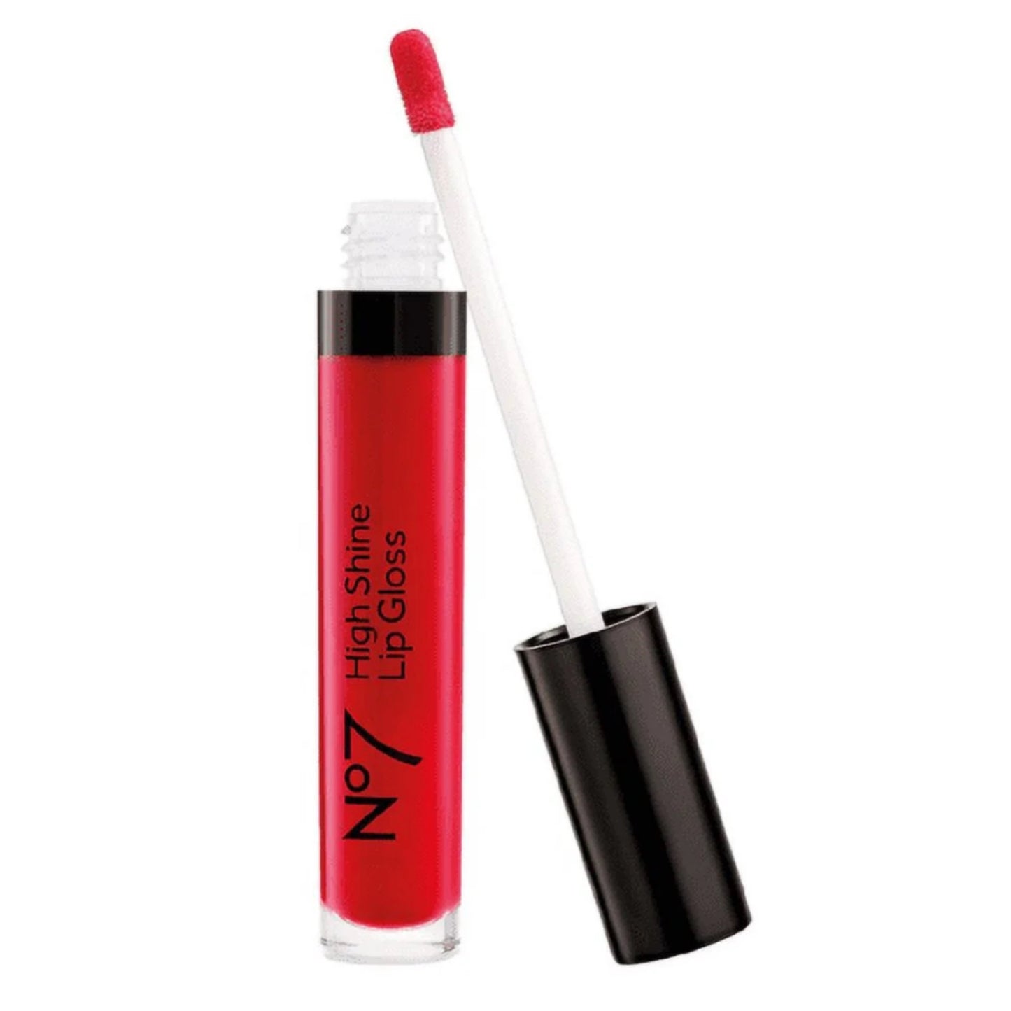 No7 High Shine Lip Gloss - Roaring Red