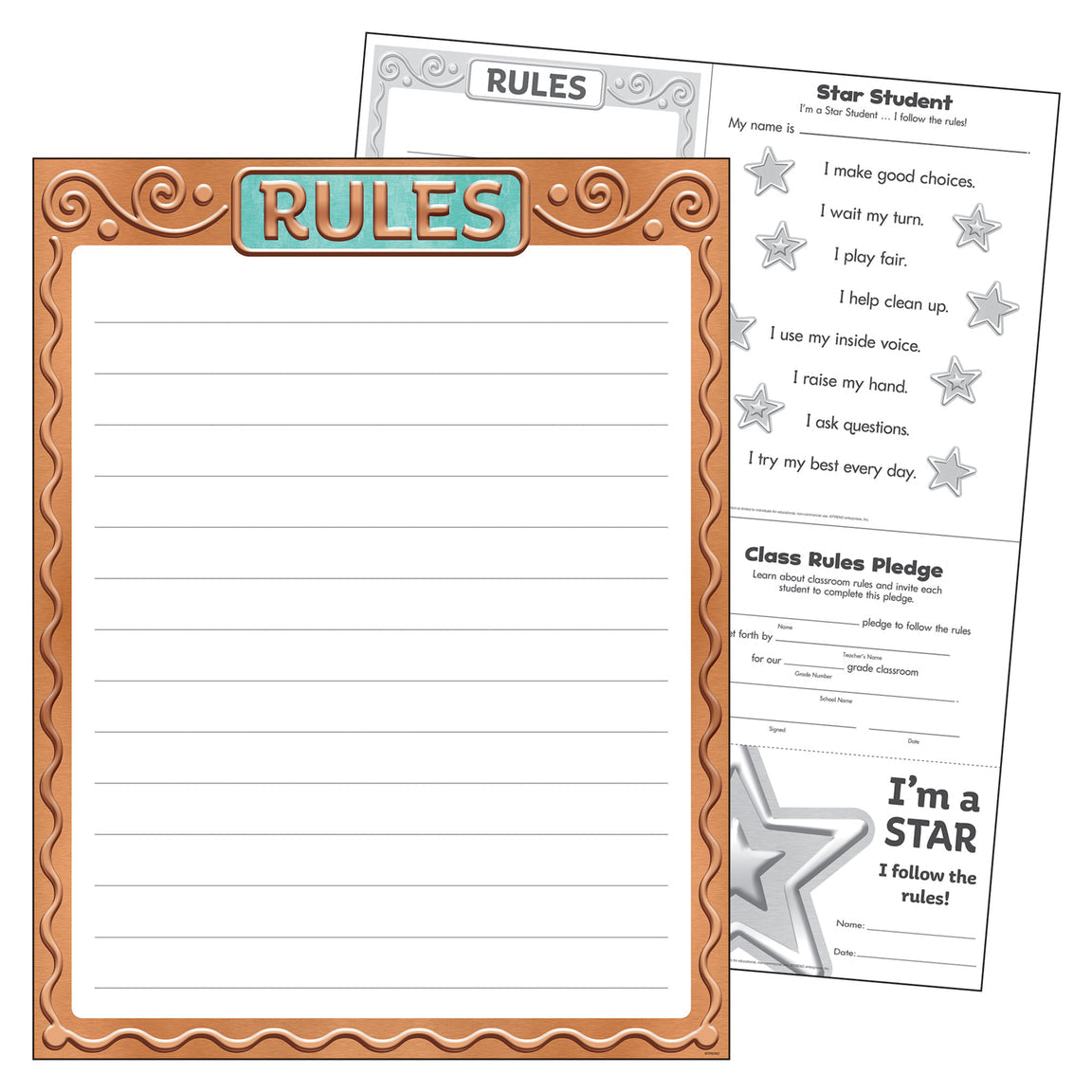 I ♥ Metal™ Blank Rules Chart