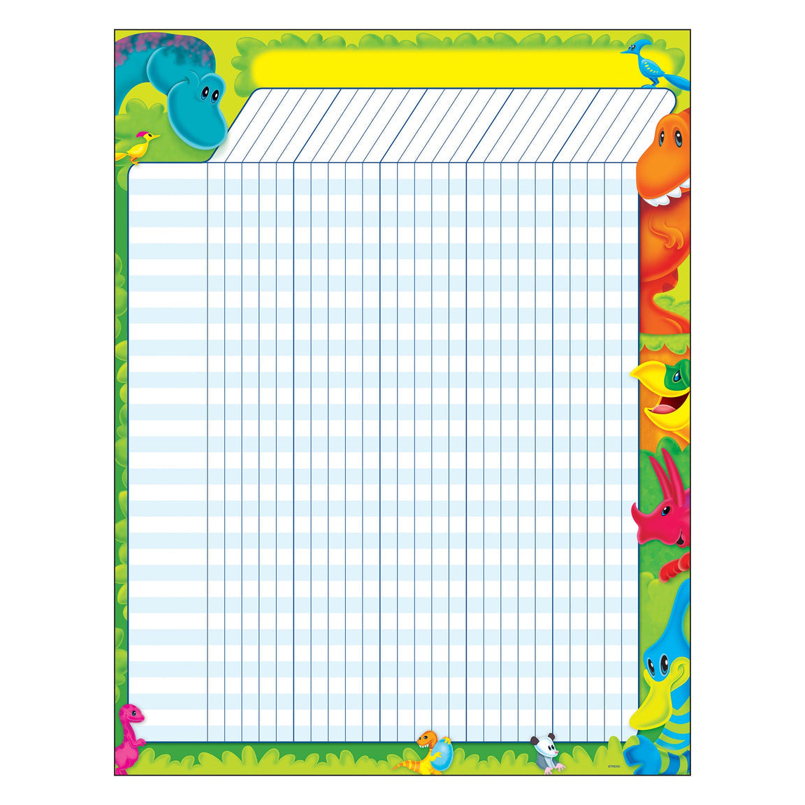 Dino-Mite Pals® Incentive Grid Chart