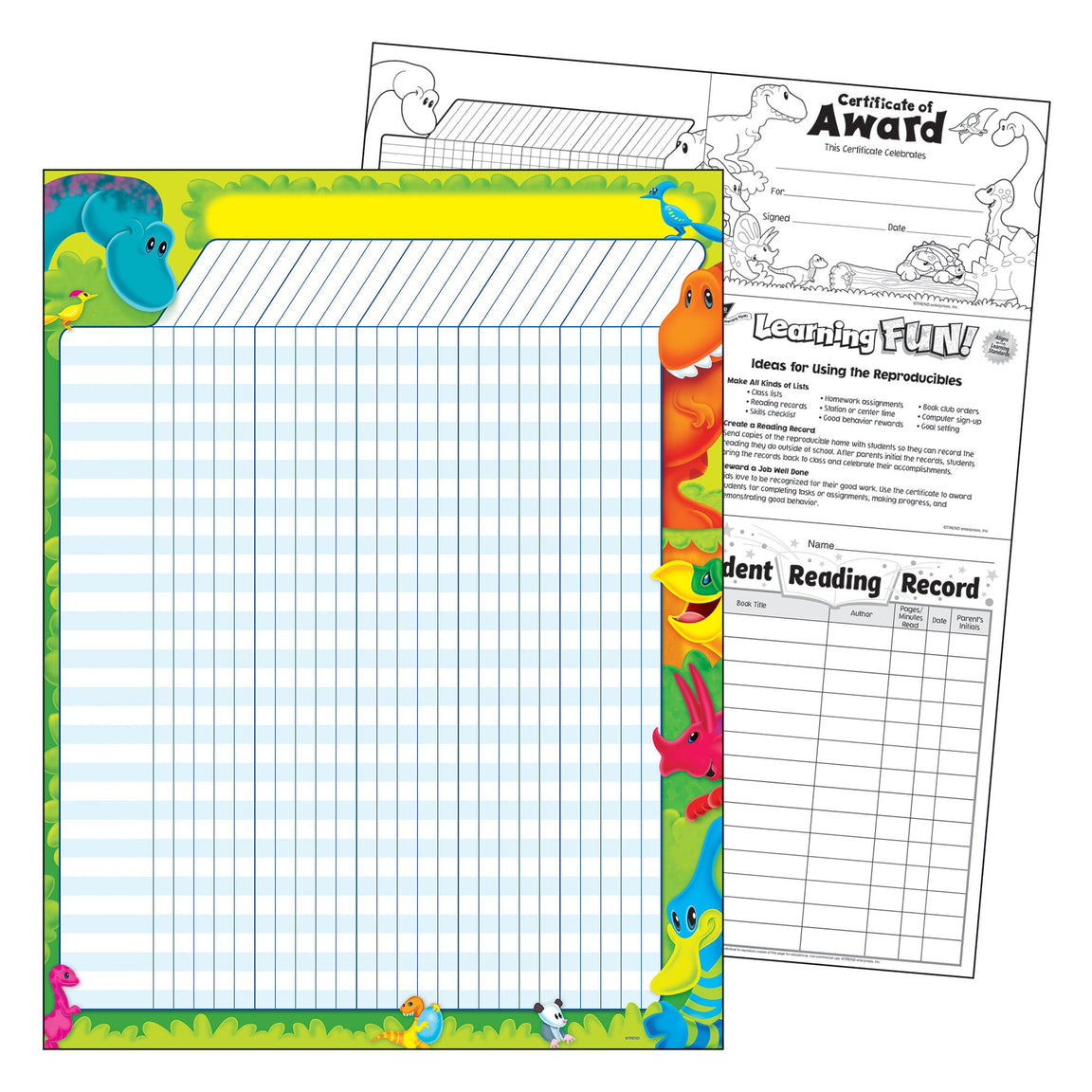 Dino-Mite Pals® Incentive Grid Chart