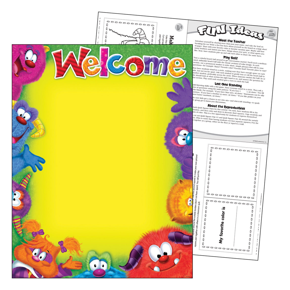 Furry Friends® Welcome Chart