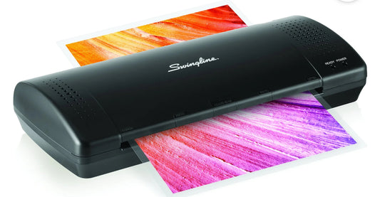 Swingline Inspire™ Plus 9” Thermal Pouch Laminator - Black