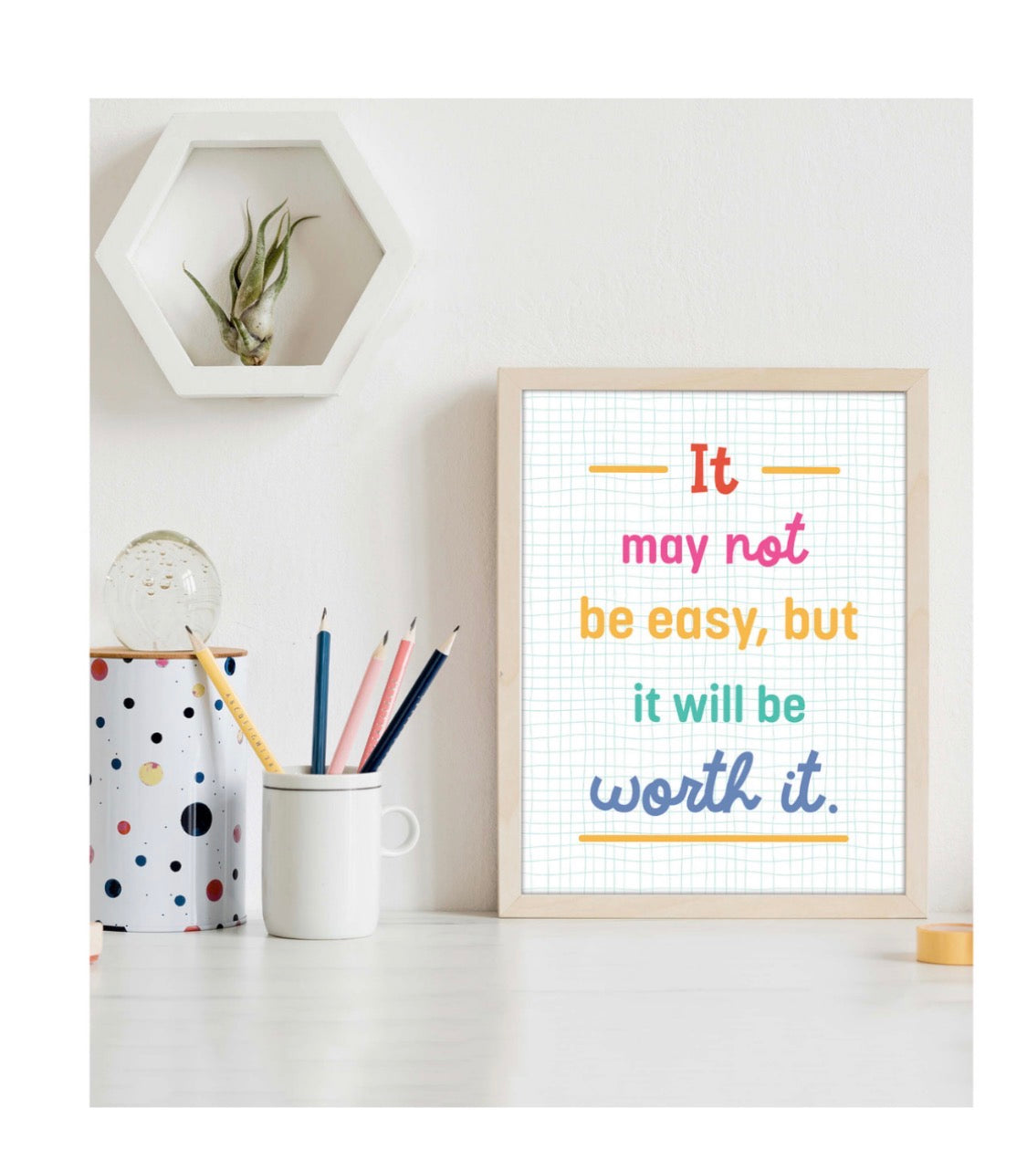 Growth Mindset Quotes Mini Poster Set. 12 pieces. 8.5” x 11”