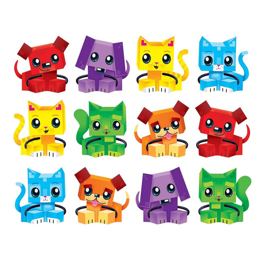 BlockStars! Buddies Classic Accents Variety Pack, 36 ct