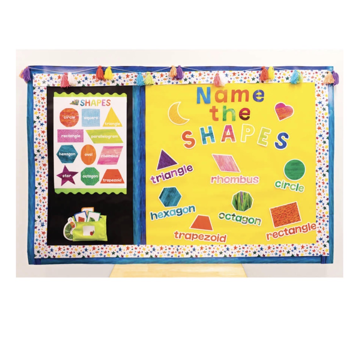 World of Eric Carle Shapes Mini Bulletin Board Set - 32 pieces