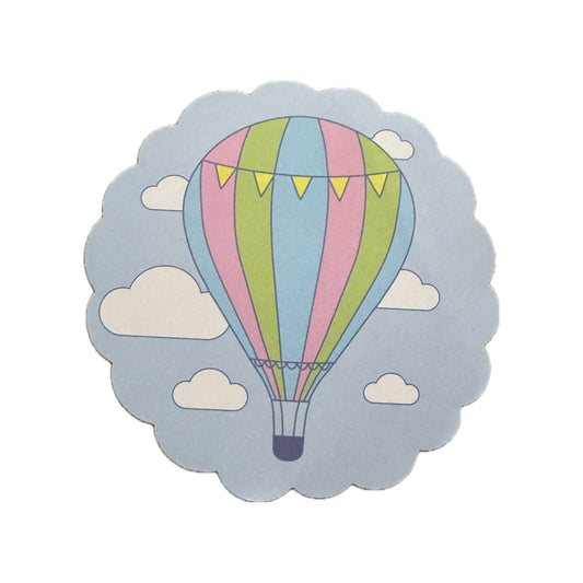 Paper Cut-outs - Hot Air Balloons. 36 pieces