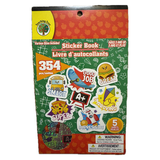 Sticker Book. 354 ct