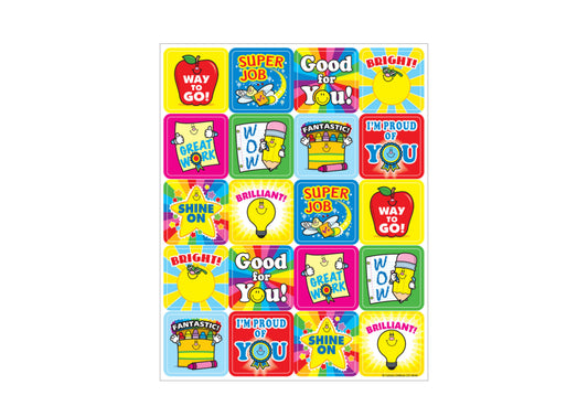 Winning Words Motivational Stickers. 120 ct