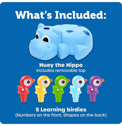 LR Huey The Fine Motor Hippo. 7 pieces. 18m+