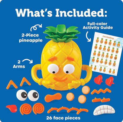 Learning Resources Big Feelings Pineapple - Social-Emotional Learning Toy. 30 pieces.  Ages 3+