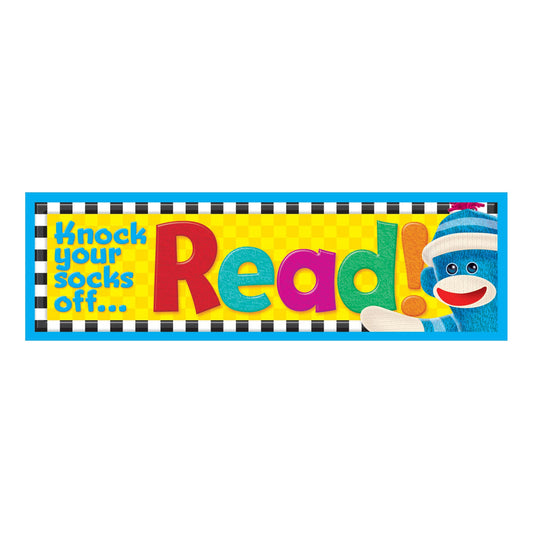 Knock your socks off... Read! Sock Monkeys Bookmarks. 36 ct