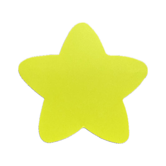 Paper Cut-outs - Yellow Star. 32 pieces
