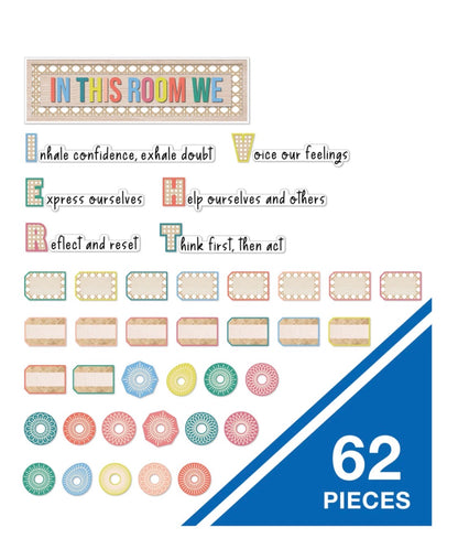 True to You In This Room We Thrive Bulletin Board Set - 62 pieces