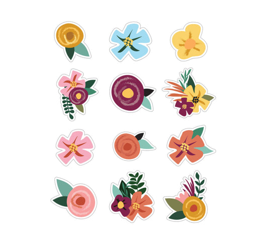 Grow Together Flowers Cutouts